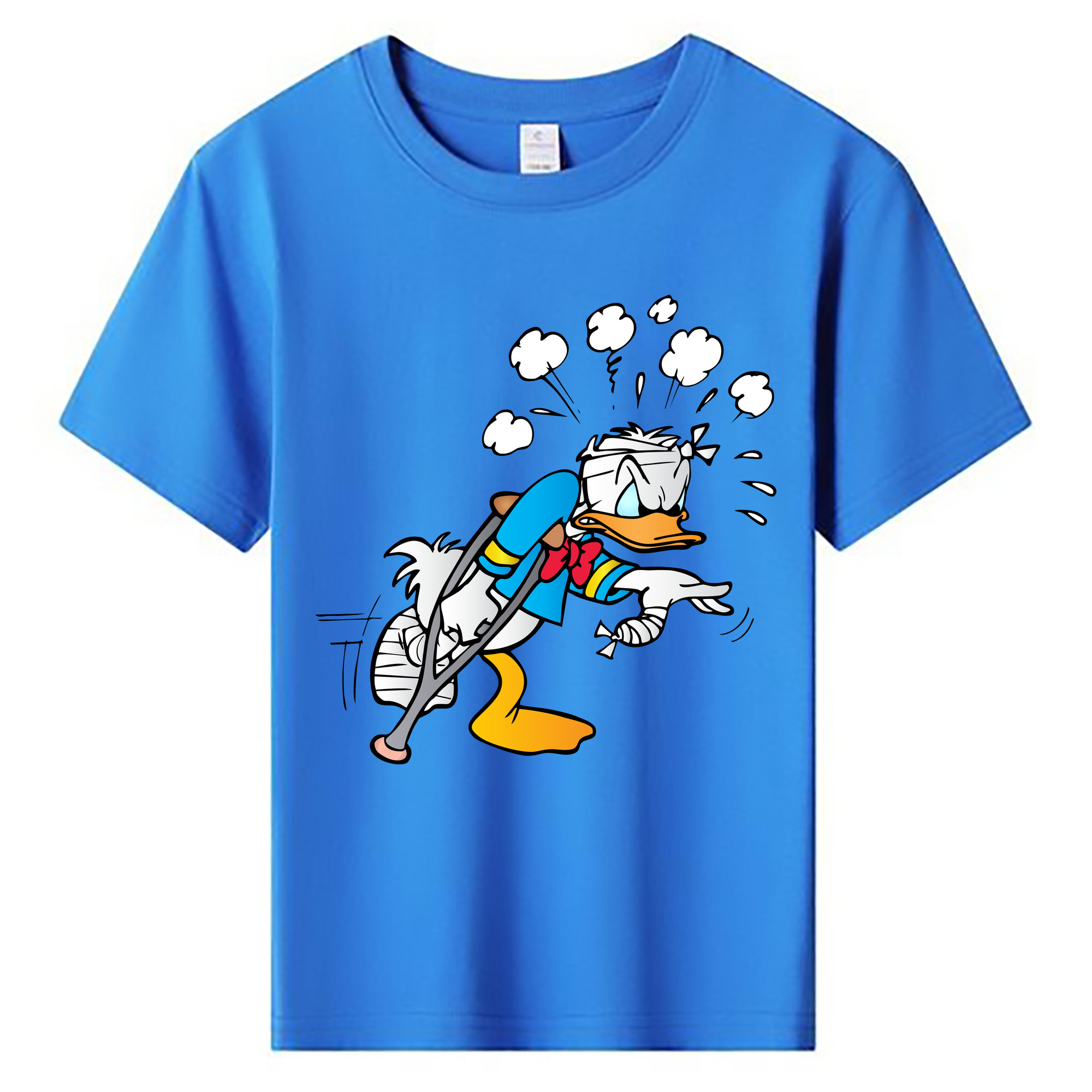 ミッキーマウス Mickey Mouse 綿100％キッズTシャツ（フロントプリント）